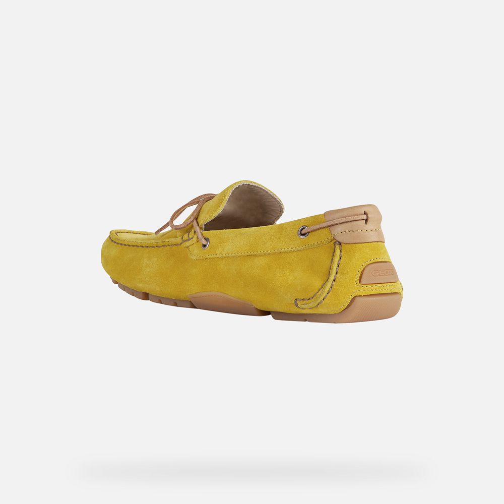 Geox Loafers Yellow Melbourne - Geox Mens Shoes - JXCGWR865